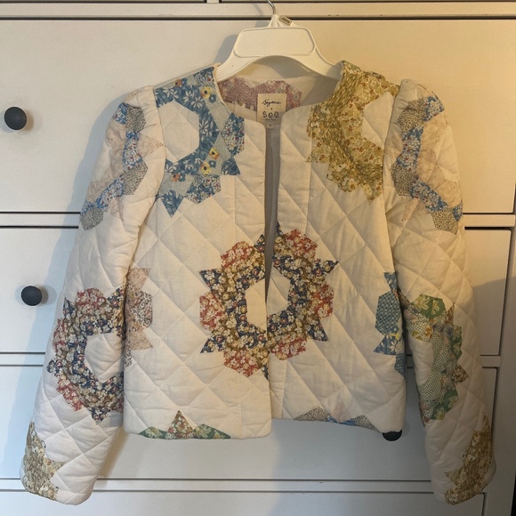 Sezane Jackets & Coats Quilted Jacket Poshmark